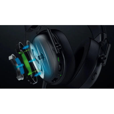 Гарнітура Razer BlackShark V3 X Hyperspeed, WL, чорний