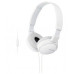 Навушники On-ear Sony MDR-ZX110AP 3.5 mini-jack, Mic, Білий