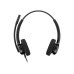 Гарнітура комп'ютерна стерео On-ear HP Poly Mission 425, USB-A, USB-C, Uni-mic, AI noise cancelling, Cертифікати Teams, Zoom, Google Meet, чорний
