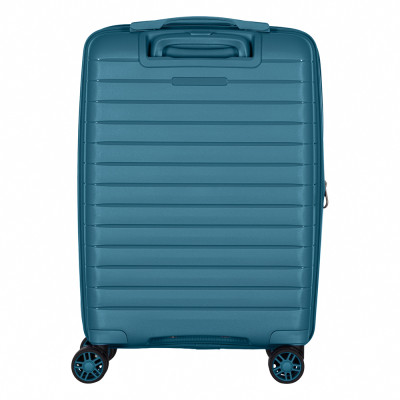 Валіза 2E, Aero, поліпропілен, мала, 35/44 л, TSA, 4 колеса, EXP, синій