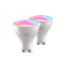 Набір ламп 2шт Govee B600D GU10 Smart LED Bulb, RGBWW, WI-FI/Bluetooth, білий