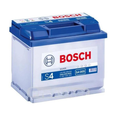 Акумулятор Bosch S4 12В 60А·год 540А R+ (0 092 S40 050)