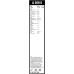 Склоочисник BOSCH Aerotwin безкаркасний комплект 650/475мм (3 397 007 309)
