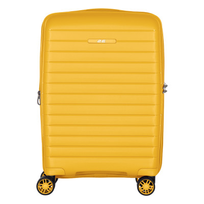 Валіза 2E, Aero, поліпропілен, мала, 35/44 л, TSA, 4 колеса, EXP, бурштиново-жовтий Валіза 2E, Aero, поліпропілен, мала, 35/44 л, TSA, 4 колеса, EXP, бурштиново-жовтий