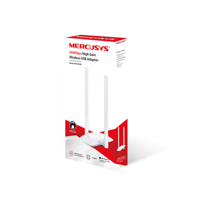 Адаптер WiFi MERCUSYS MW300UH N300, USB