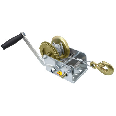 Лебідка канатна TOPEX, з храповим гальмом, до 0.55т, трос 4.5ммх10м, вага 3.75кг