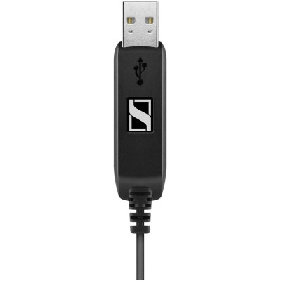 Гарнітура комп'ютерна моно On-Ear EPOS PC 7 Chat, USB, односпрямований, 2м, Чорний Гарнітура комп'ютерна моно On-Ear EPOS PC 7 Chat, USB, односпрямований, 2м, Чорний