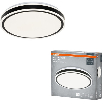 Світильник накладний OSRAM CEILING NOIR 380мм Round 24Вт 4000K