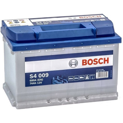 Акумулятор Bosch S4 12В 74А·год 680А L+ (0 092 S40 090)