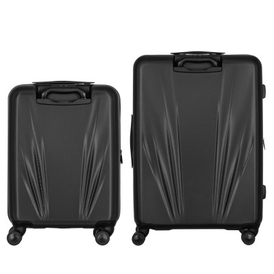 Набір валіз Wenger Skyon Hardside, полікарбонат, (S+L), TSA, 4 колеса, розширення, чорний