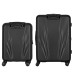 Набір валіз Wenger Skyon Hardside, полікарбонат, (S+L), TSA, 4 колеса, розширення, чорний