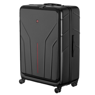 Валіза Wenger Amplix Hardside Large, велика, полікарбонат, TSA, 4 колеса, розширення, чорний