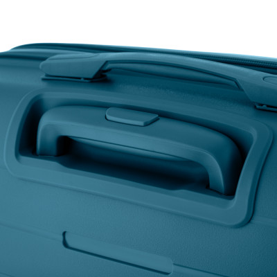 Валіза 2E, Aero, поліпропілен, велика, 99/119 л, TSA, 4 колеса, EXP, синій