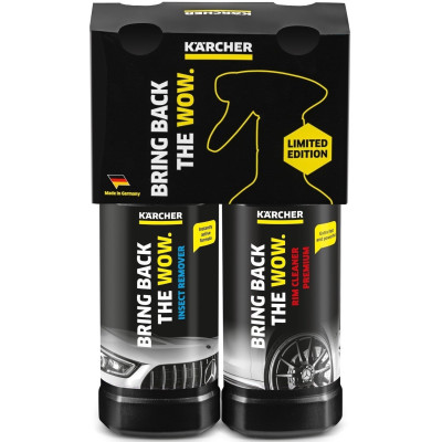 Комплект автомобільний Karcher для чищення колісних дисків Premium RM 667 та засіб для видалення слідів комах RM 618 Комплект автомобільний Karcher для чищення колісних дисків Premium RM 667 та засіб для видалення слідів комах RM 618