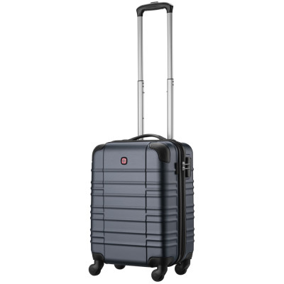 Валіза Wenger, Amplar, мала, пластик, 4 колеса, синя Валіза Wenger, Amplar, мала, пластик, 4 колеса, синя