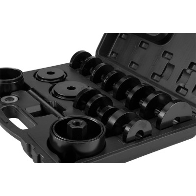 Набір інструментів для встановлення та зняття підшипників іВтулок Neo Tools, 22шт, 50-55-60-64-67-70-72-74-75-78-82-84-88мм кейс, 8.96кг Набір інструментів для встановлення та зняття підшипників іВтулок Neo Tools, 22шт, 50-55-60-64-67-70-72-74-75-78-82-84-88мм кейс, 8.96кг