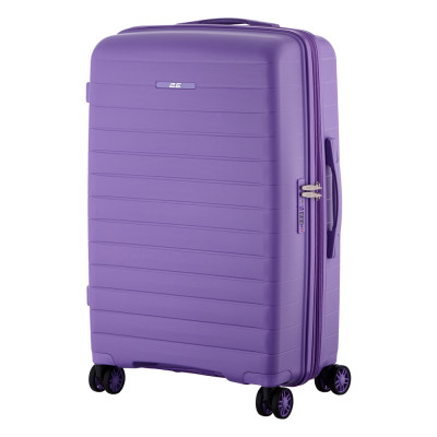 Валіза 2E, Aero, поліпропілен, середня, 63/78 л, TSA, 4 колеса, EXP, лавандовий Валіза 2E, Aero, поліпропілен, середня, 63/78 л, TSA, 4 колеса, EXP, лавандовий