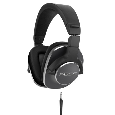 Навушники Over-Ear Koss Pro4S, 3.5 mini-jack, Hi-Res, 1.2м, Чорний