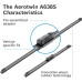 Склоочисник BOSCH Aerotwin безкаркасний комплект 650/530мм (3 397 007 638)