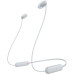Навушники In-ear Sony WI-C100 BT 5.0, IPX4, SBC, AAC, Wireless, Mic, Білий