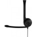 Гарнітура комп'ютерна стерео On-Ear EPOS PC 3 Chat, 2x3.5мм, односпрямований, 2м, Чорний