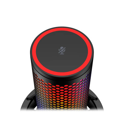 Мікрофон геймінговий HyperX QuadCast 2 S, Omni/Uni/Bi, USB-A, 3м, NGenuity, RGB, чорний Мікрофон геймінговий HyperX QuadCast 2 S, Omni/Uni/Bi, USB-A, 3м, NGenuity, RGB, чорний