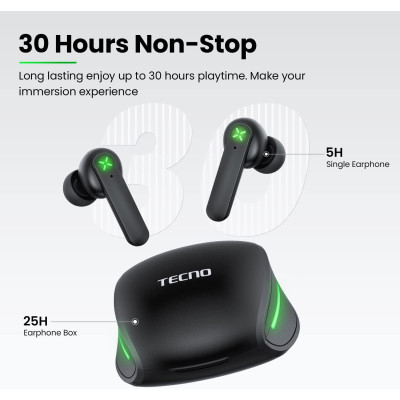 Навушники TECNO G01 Black
