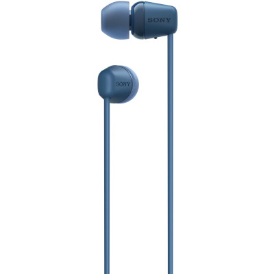 Навушники In-ear Sony WI-C100 BT 5.0, IPX4, SBC, AAC, Wireless, Mic, Синій
