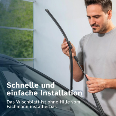 Склоочисник BOSCH Aerotwin безкаркасний комплект 600/450мм (3 397 014 419)