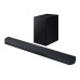 Саундбар Samsung HW-Q600H 380Вт, 3.1.2, BT, HDMI-eARC, Wi-Fi, саб, Dolby Atmos, чорний