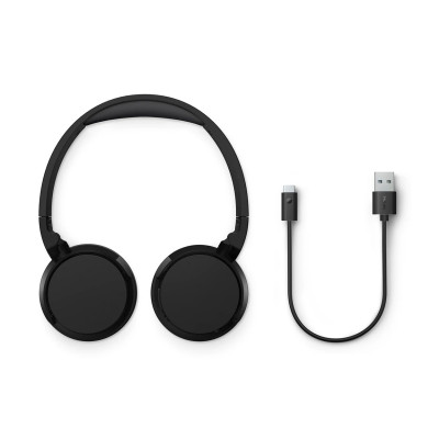 Навушники On-ear Philips TAH3209 BT 5.3, Wireless, Mic, Чорний