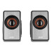 Акустична система 2E PCS204, 2.0, USB, Silver