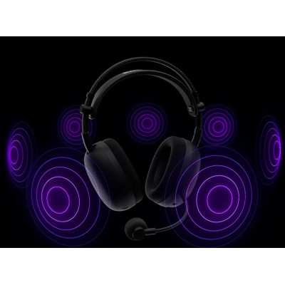 Гарнітура ігрова Over-ear Sony INZONE H9 II BT 5.3, ANC, SBC, AAC, LC3, Wireless, Mic,  Чорний