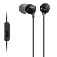 Навушники In-ear Sony MDR-EX15AP 3.5 mini-jack, Mic, Чорний