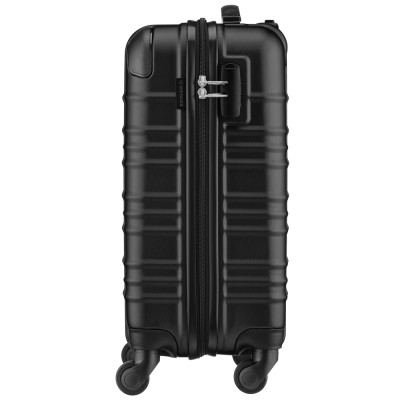 Валіза Wenger, Amplar, мала, пластик, 4 колеса, чорна