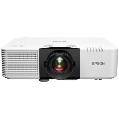 Проєктор Epson EB-L890E WUXGA, 8000 lm, LASER, 1.35-2.2, WiFi, білий