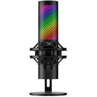 Мікрофон геймінговий HyperX QuadCast 2 S, Omni/Uni/Bi, USB-A, 3м, NGenuity, RGB, чорний Мікрофон геймінговий HyperX QuadCast 2 S, Omni/Uni/Bi, USB-A, 3м, NGenuity, RGB, чорний
