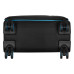 Валіза 2E, Trek, поліестер, мала, 35л, TSA, 4 колеса, чорний