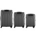 Набір валіз Wenger, Oryson 3 в 1, (S,M,L), пластик, 4 колеса, сірий
