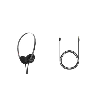 Навушники On-Ear Koss KPH40 Utility, 3.5 mini-jack, 1.2м, Сірий