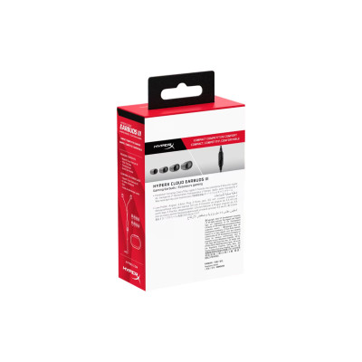 Гарнітура ігрова HyperX Cloud Earbuds III, 3.5мм, чорний