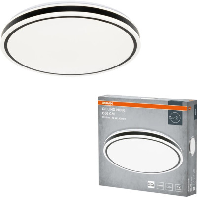 Світильник накладний OSRAM CEILING NOIR 600мм Round 72Вт 4000K