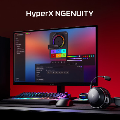 Гарнітура ігрова HyperX Cloud Alpha 2 WL/BT/mini-jack/USB-A/USB-C, 0.5м/1.5м, чорний