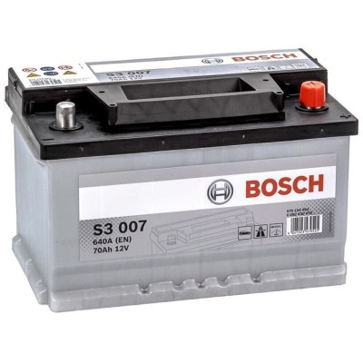 Акумулятор Bosch S3 12В 70А·год 640А R+ (0 092 S30 070)