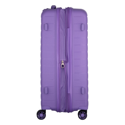 Валіза 2E, Aero, поліпропілен, середня, 63/78 л, TSA, 4 колеса, EXP, лавандовий Валіза 2E, Aero, поліпропілен, середня, 63/78 л, TSA, 4 колеса, EXP, лавандовий