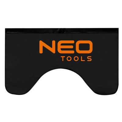 Накладка захисна Neo Tools, магнітна, виріз для колеса, 100х630см, штучна шкіра+ПВХ, чорний, 576г Накладка захисна Neo Tools, магнітна, виріз для колеса, 100х630см, штучна шкіра+ПВХ, чорний, 576г