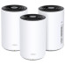 Система WiFi-Mesh TP-LINK Deco PX50 AX3000, 3xGE LAN/WAN, 3 мод, Powerline G1500