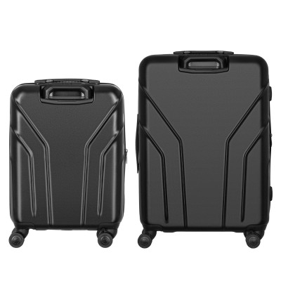 Набір валіз Wenger Amplix Hardside, полікарбонат, (S+M), TSA, 4 колеса, EXP, чорний Набір валіз Wenger Amplix Hardside, полікарбонат, (S+M), TSA, 4 колеса, EXP, чорний
