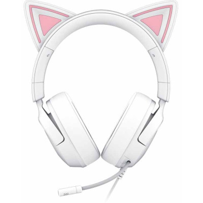 Гарнітура Razer Kraken Kitty V3 X, mini-jack, 1.3м, білий