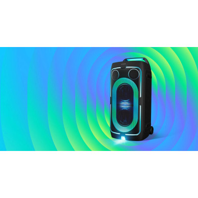 Акустична система Samsung MX-ST50F 240Вт, 2.0, BT, USB, 3.5 Mini Jack, IPX4, Party Lights+, SBC, AAC, чорний